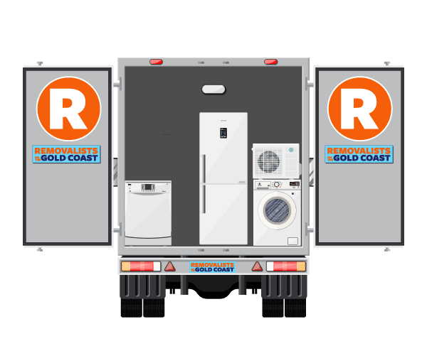 Removalists on the Gold Coast small moves truck image